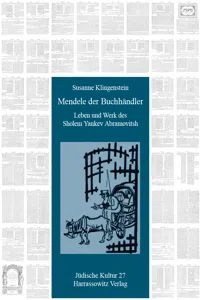 Mendele der Buchhändler_cover