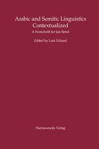 Arabic and Semitic Linguistics Contextualized_cover