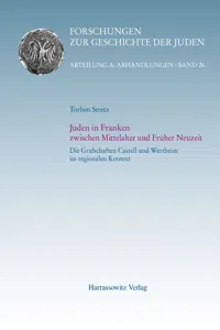 Juden in Franken zwischen Mittelalter und Früher Neuzeit_cover