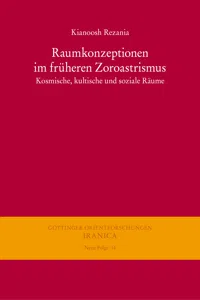 Raumkonzeptionen im früheren Zoroastrismus_cover