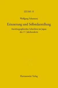 Erinnerung und Selbstdarstellung_cover