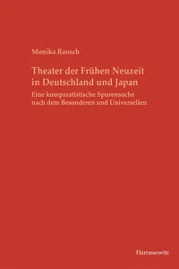 Theater der Frühen Neuzeit in Deutschland und Japan_cover