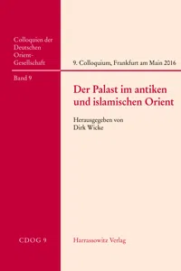 Der Palast im antiken und islamischen Orient_cover