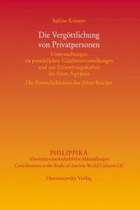 Die Vergöttlichung von Privatpersonen_cover