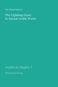 The Lightning-Scene in Ancient Arabic Poetry_cover