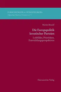 Die Europapolitik kroatischer Parteien_cover