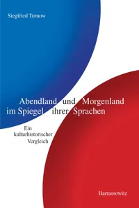 Abendland und Morgenland im Spiegel ihrer Sprachen_cover