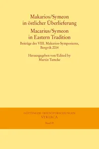 Makarios/Symeon in östlicher Überlieferung. Macarius/Symeon in Eastern Tradition_cover