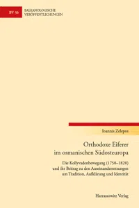 Orthodoxe Eiferer im osmanischen Südosteuropa_cover