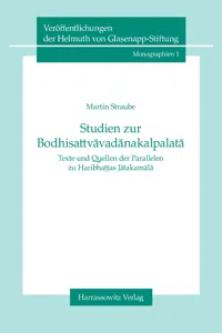 Studien zur Bodhisattvavadanakalpalata_cover