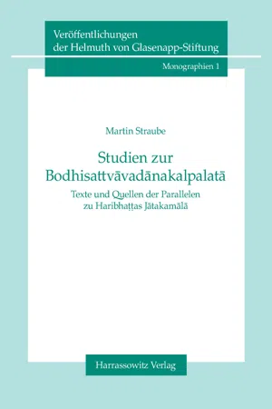 Studien zur Bodhisattvavadanakalpalata