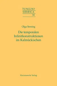 Die temporalen Infinitkonstruktionen im Kalmückischen_cover