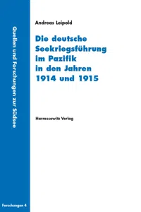 Die deutsche Seekriegsführung im Pazifik in den Jahren 1914 und 1915_cover