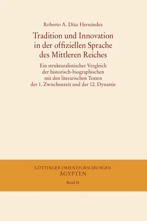 Tradition und Innovation in der offiziellen Sprache des Mittleren Reiches