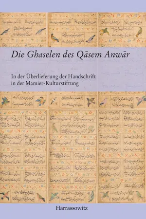 Die Ghaselen des Qasem Anwar