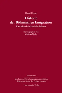 Historie der Böhmischen Emigration_cover