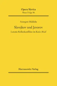 Slavejkov und Javorov_cover