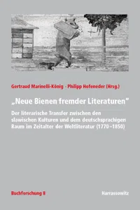 "Neue Bienen fremder Literaturen"_cover