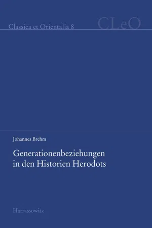 Generationenbeziehungen in den Historien Herodots