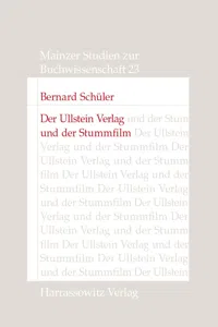 Der Ullstein Verlag und der Stummfilm_cover