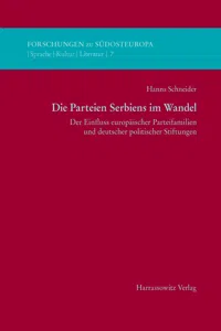 Die Parteien Serbiens im Wandel_cover