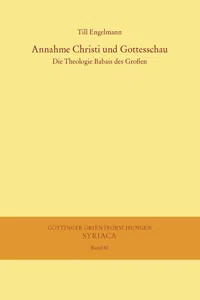 Annahme Christi und Gottesschau_cover