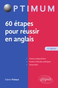 60 étapes pour réussir en anglais - 4e édition_cover
