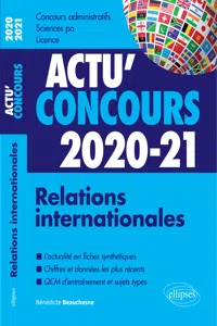 Relations internationales 2020-2021 - Cours et QCM_cover