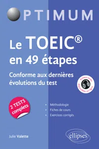 Le TOEIC® en 49 étapes. Conforme aux dernières évolutions du test_cover