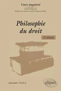 Philosophie du droit - 2e édition_cover