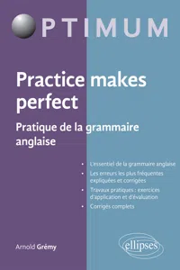 Practice makes perfect - Pratique de la grammaire anglaise_cover