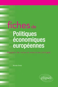 Fiches de Politiques économiques européennes_cover