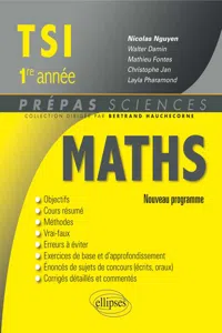 Mathématiques TSI-1 programme 2013_cover