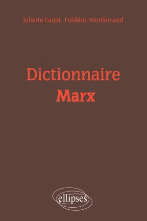 Dictionnaire Marx