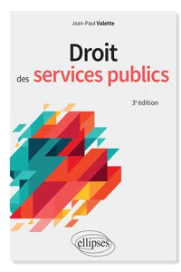 Droit des services publics - 3e édition_cover