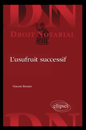 L'usufruit successif