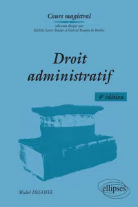 Droit administratif - 4e édition_cover