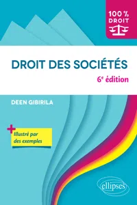 Droit des sociétés - 6e édition_cover