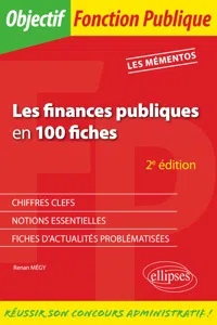 Les finances publiques en 100 fiches - 2e édition_cover