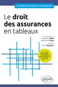 Le droit des assurances en tableaux_cover