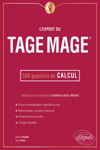 L'Expert du Tage Mage® - 500 questions de calcul_cover
