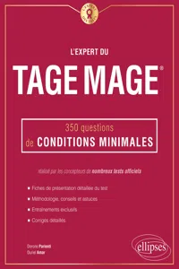 L'Expert du Tage Mage® - 350 questions de conditions minimales_cover