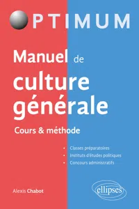 Manuel de culture générale – Cours & méthode_cover