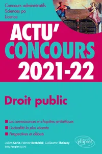 Droit public 2021-2022 - Cours et QCM_cover