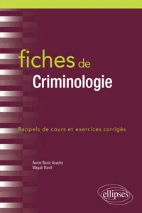 Fiches de Criminologie_cover