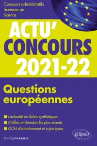 Questions européennes 2021-2022 - Cours et QCM_cover