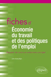 Fiches d'Économie du travail et des politiques de l'emploi_cover