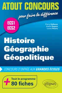 Histoire, Géographie et Géopolitique • Prépas ECS • les 2 années en 1 volume •_cover