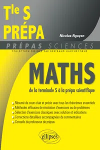 Mathématiques de la Terminale S à la prépa scientifique_cover