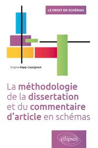 La méthodologie de la dissertation et du commentaire d'article en schémas_cover